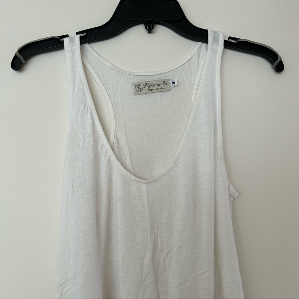 Fighting Eel Racerback Side Ruched Tank Top - Picture 2 of 11